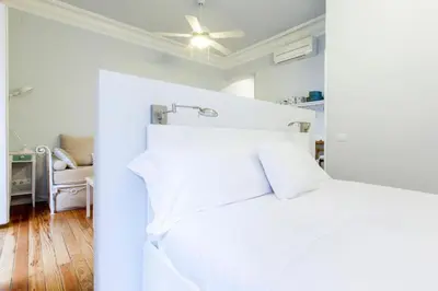Cama o camas de una habitación en Gran Vía Luna - 5 dormitorios en el Centro