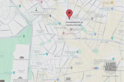 Plano de Tu casa para 4 en Malasaña ven a San Bernardo 20