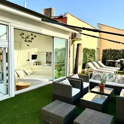 Retiro Park-Roof Top Studio & Huge Terrace