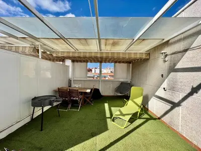 Plano de Terraza, luminoso y bien situado