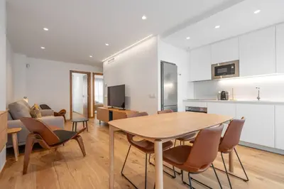 Una cocina o zona de cocina en Elegance & comfort in Chamberi- 1A