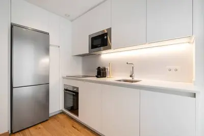 Una cocina o zona de cocina en Elegance & comfort in Chamberi - 4A