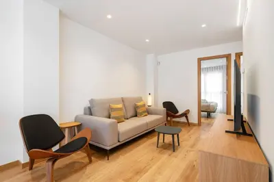 Zona de estar de Elegance & comfort in Chamberi - 4A