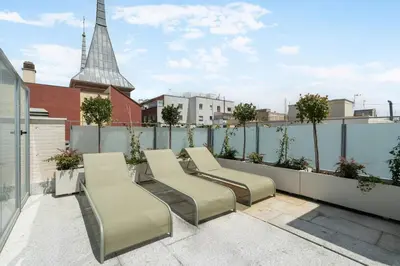 Zona de estar de Elegance & comfort in Chamberi- 3B