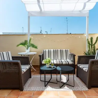 Modern with Terrace - 1Bedroom 1Bath - Chamberí
