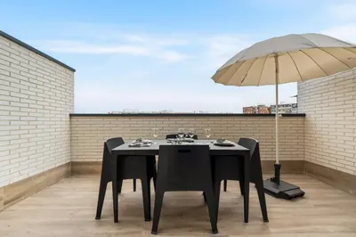 Un balcón o terraza de Apartment GR70-ATB