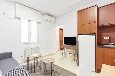 Una cocina o zona de cocina en LEEWAYS APARTMENT XXVI in GRAN VÍA