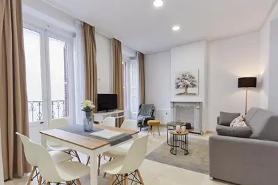 Zona de estar de LEEWAYS APARTMENT VI in GRAN VÍA
