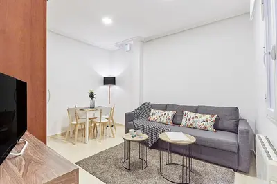 Zona de estar de LEEWAYS APARTMENT XX in GRAN VÍA