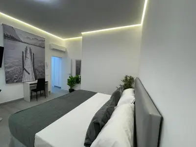 Cama o camas de una habitación en SUARA Apartamentos 1