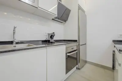 Una cocina o zona de cocina en SUARA Apartamentos 2
